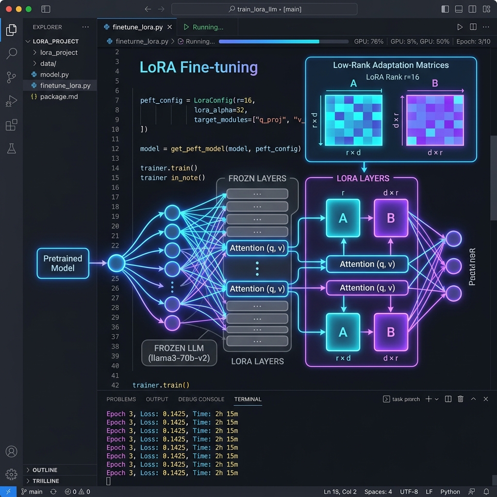 Fine-Tuning Code Llama with PEFT/LoRA