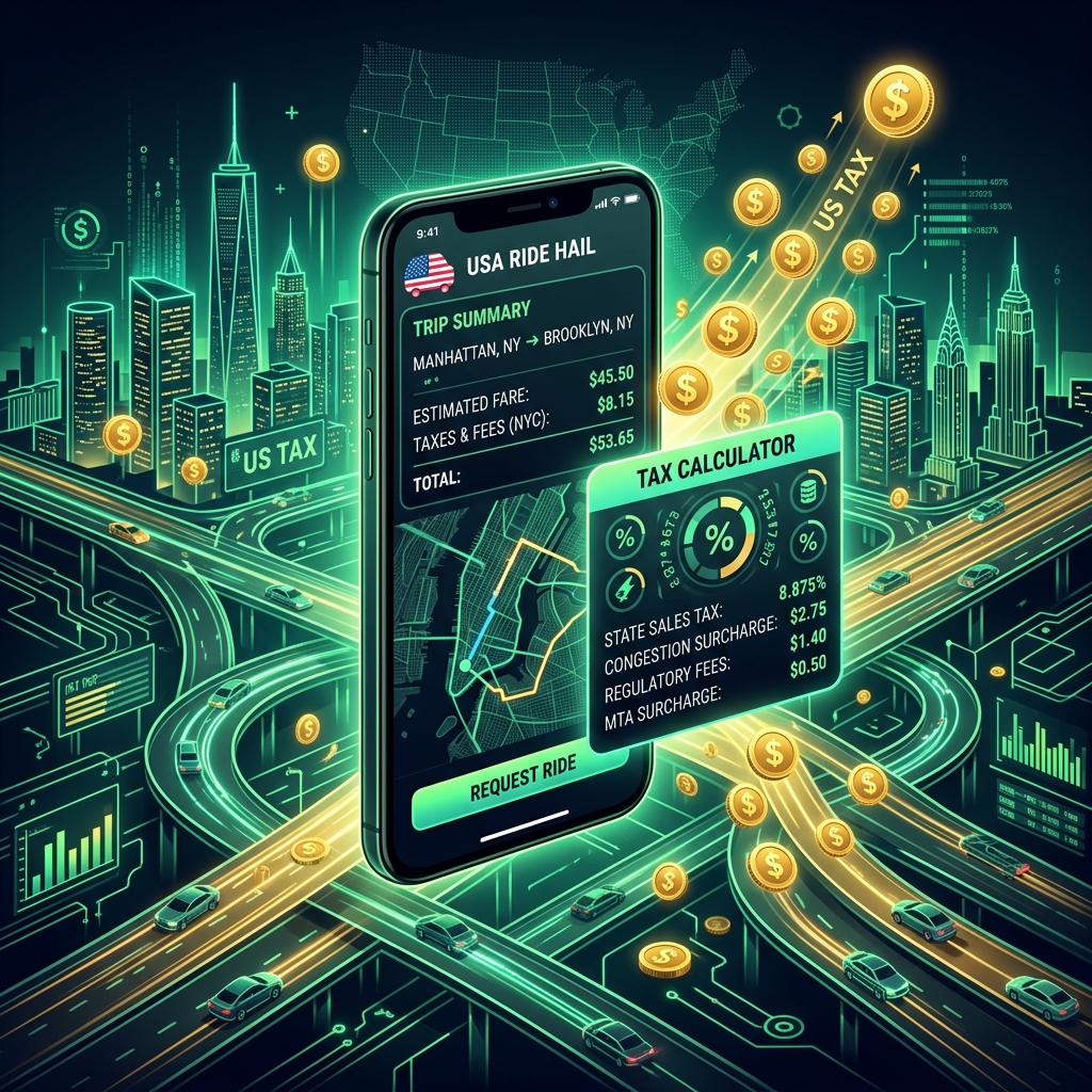 Taxation of ridehailing in the United States